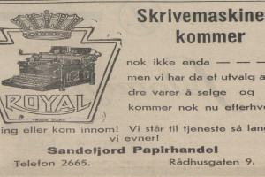 Bilde av Sandefjord Papirhandel